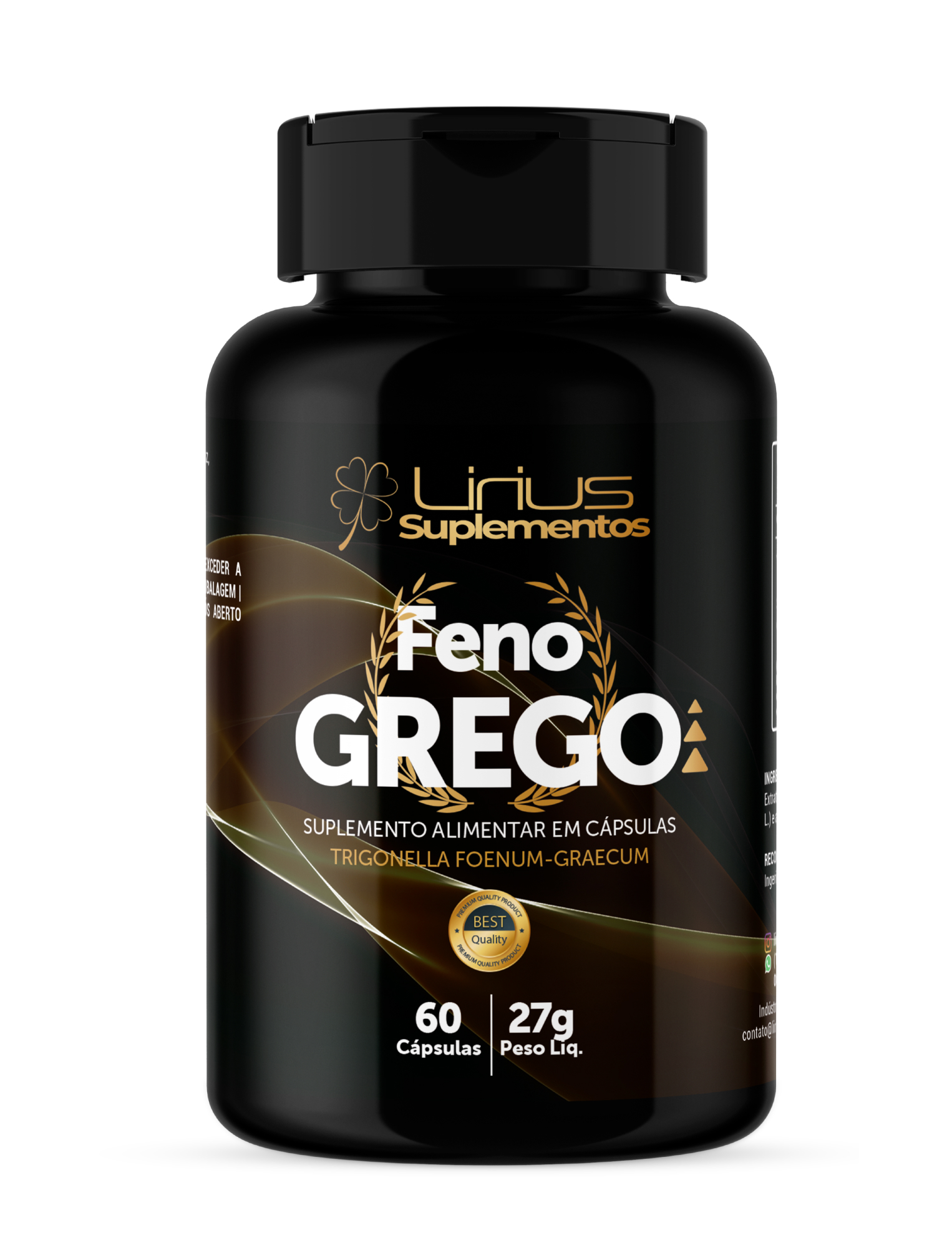 Feno Grego – Lirius Suplementos