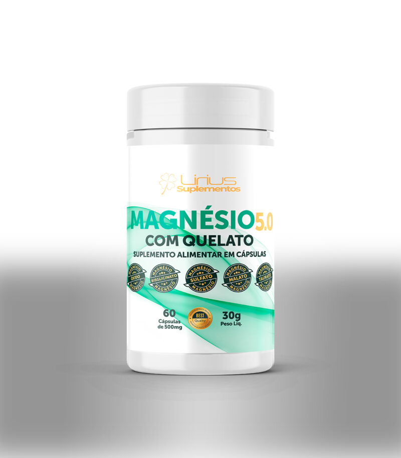 Magnésio 5.0 com Quelato